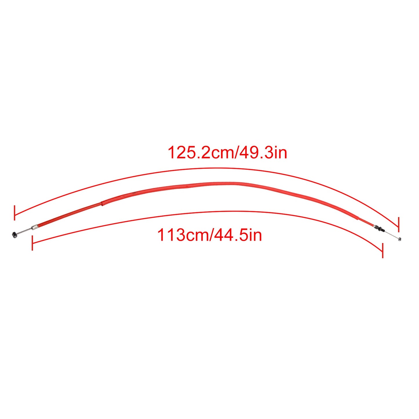 Cavo frizione di ricambio per moto Suzuki GSXR1000 2009-2016, rosso