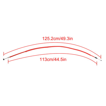 Cavo frizione di ricambio per moto Suzuki GSXR1000 2009-2016, rosso