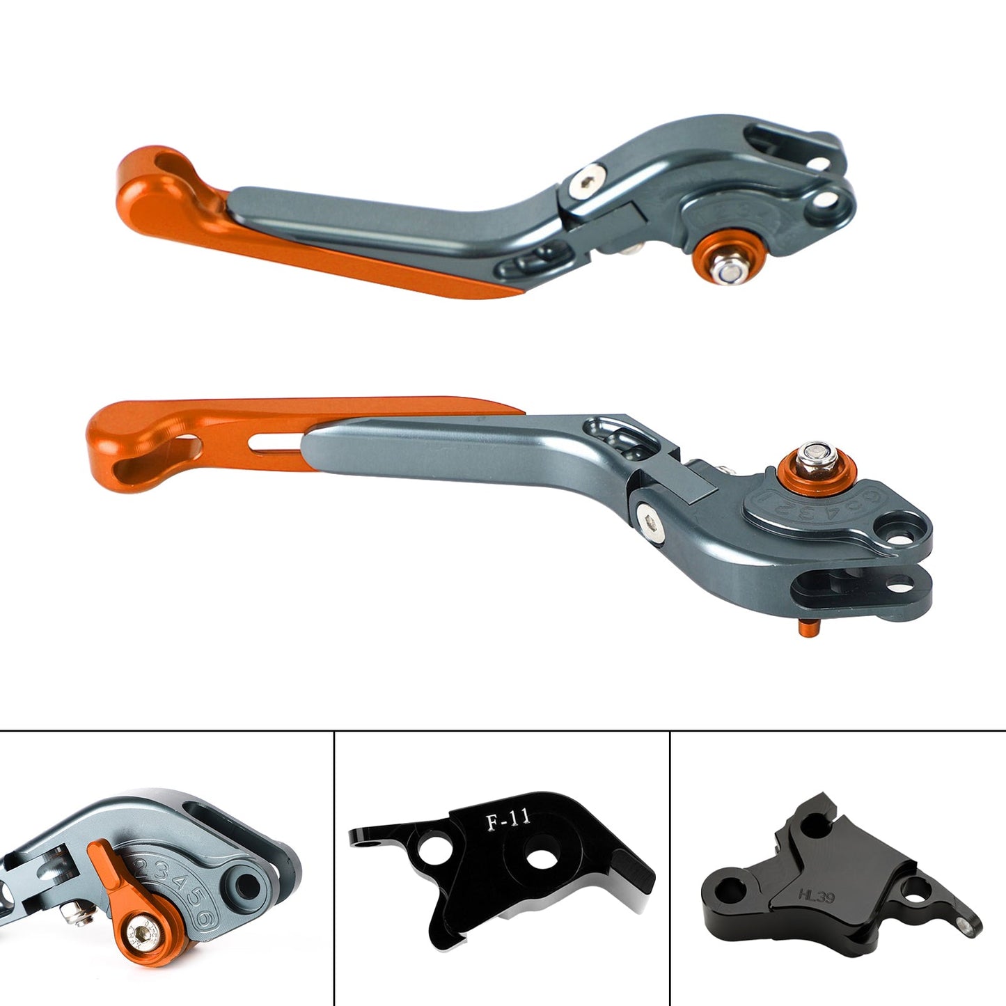 Leva freno frizione regolabile adatta per CFMOTO 700CL-X Sport 2021-2024