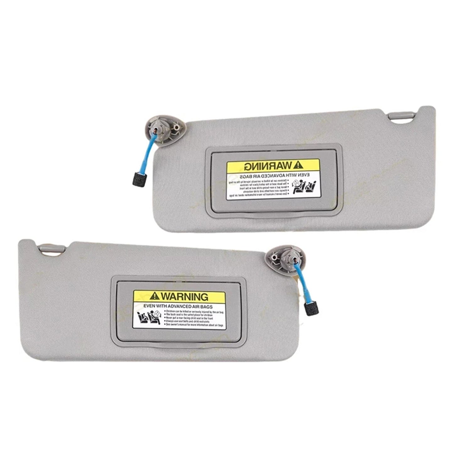 Coppia di visiere parasole grigie 83280TA5A51ZA per Honda Accord 2008-2017