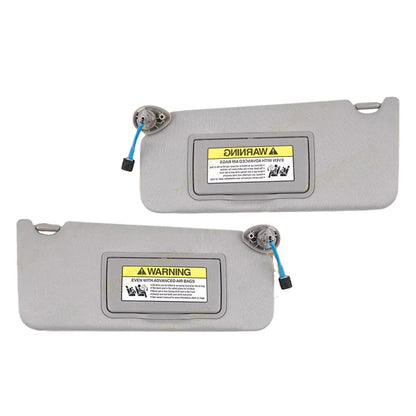 Coppia di visiere parasole grigie 83280TA5A51ZA per Honda Accord 2008-2017
