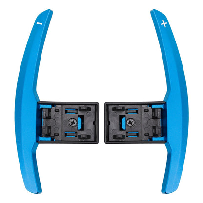 Estensione del cambio al volante per BMW Serie F F30 F31 F32 F10 X3 X5 Alluminio Blu