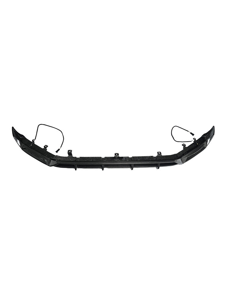 Diffusore anteriore in fibra di carbonio a secco per paraurti, compatibile con Mercedes Benz Classe G W465 2025+
