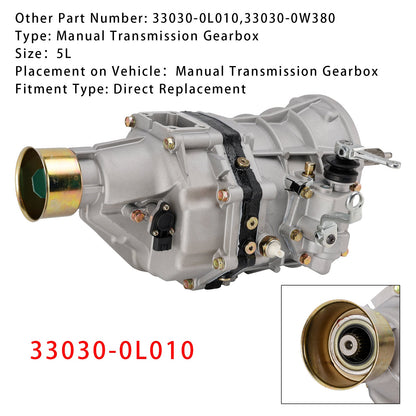 Motore per auto 5L Cambio manuale Cambio 33030-0L010 per Hiace LH200 LH212