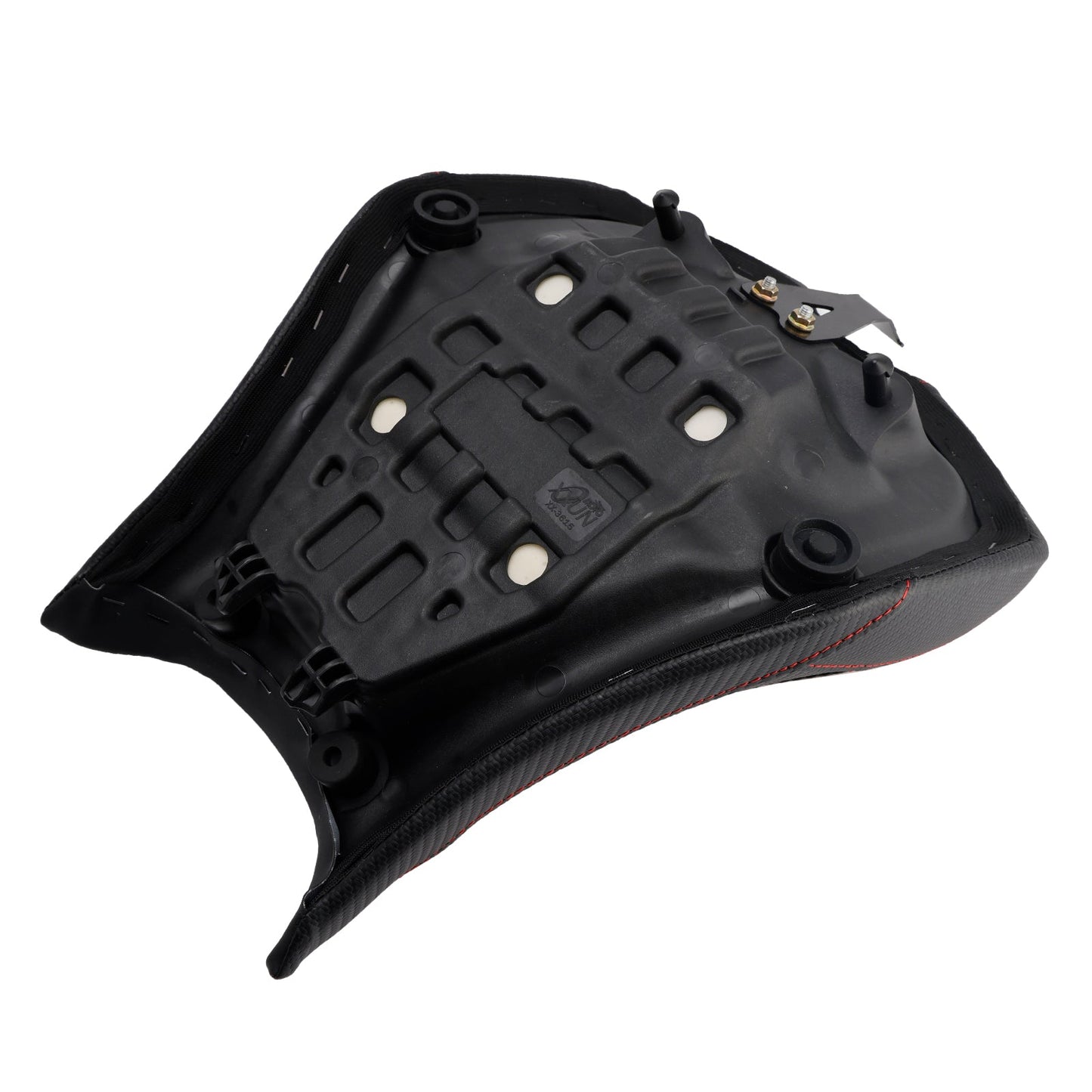 2025 - Kit cuscini passeggero anteriore e posteriore Raider per Kawasaki Z900 Zr900-F, colore rosso.