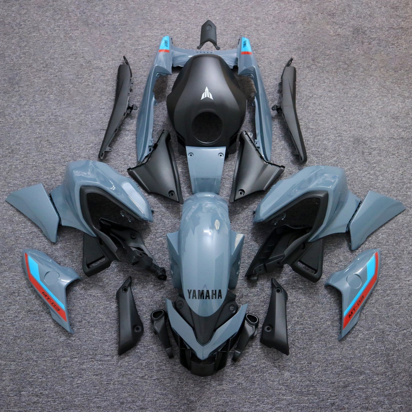 Kit carenatura iniezione adatta per Yamaha MT-03 2021-2024