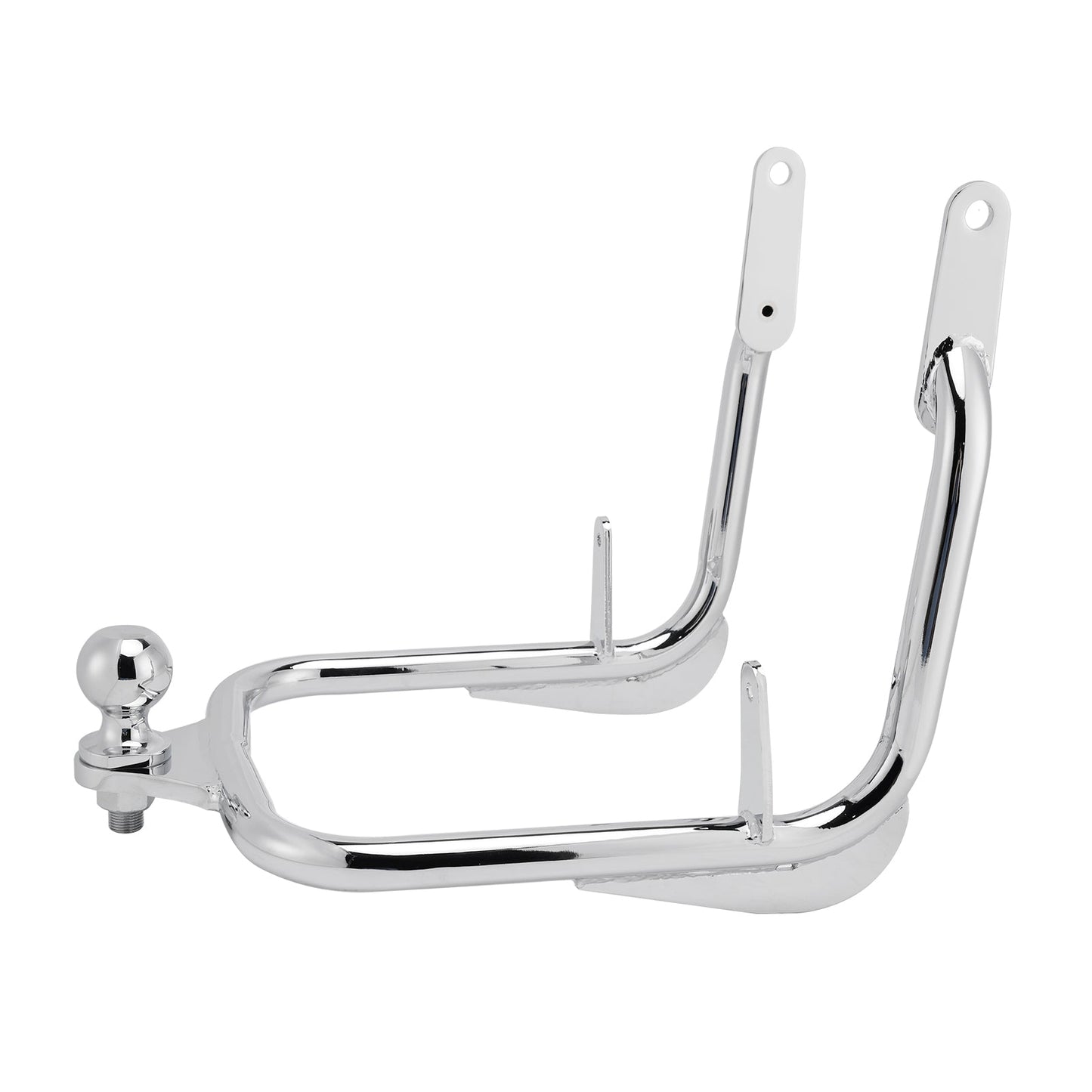 Gancio di traino per rimorchio adatto per Touring Electra Street Glide FLHX 2009-2023 argento