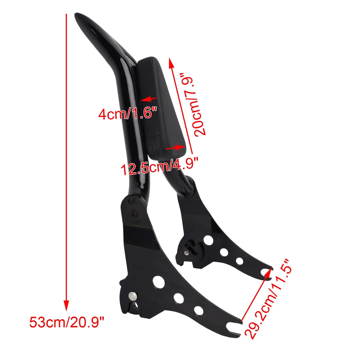 Schienale Sissy Bar passeggero per FXBB 107 2018-2020 FXBBS 114 2021-2024