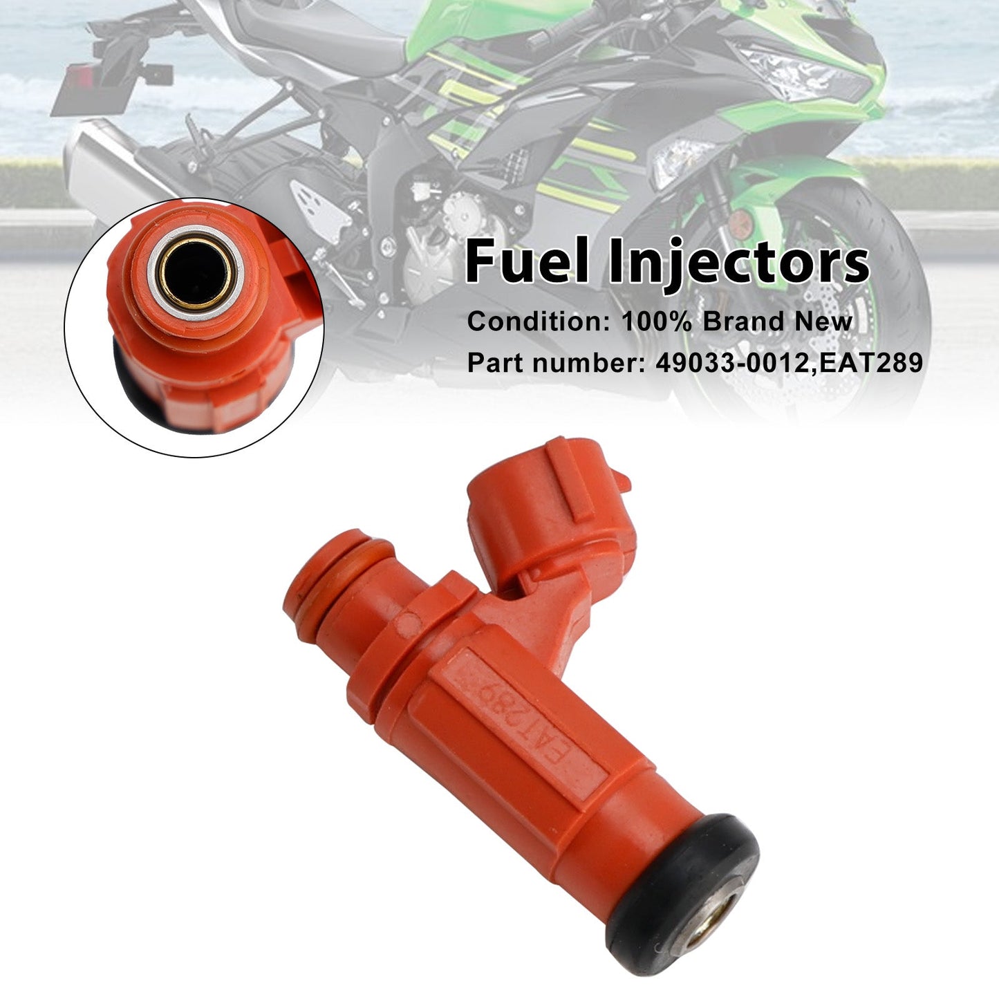 49033-0012 Iniettori carburante EAT289 per Kawasaki NINJA 1000 ZX-6R Z1000