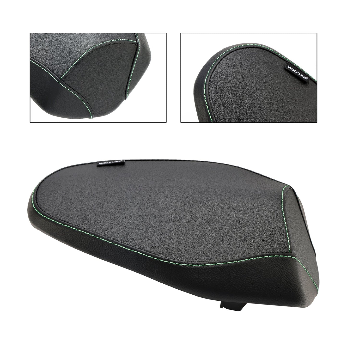 Cuscino per sedile passeggero posteriore Kawasaki Zx-4R Zx-4Rr 2023, colore nero piatto