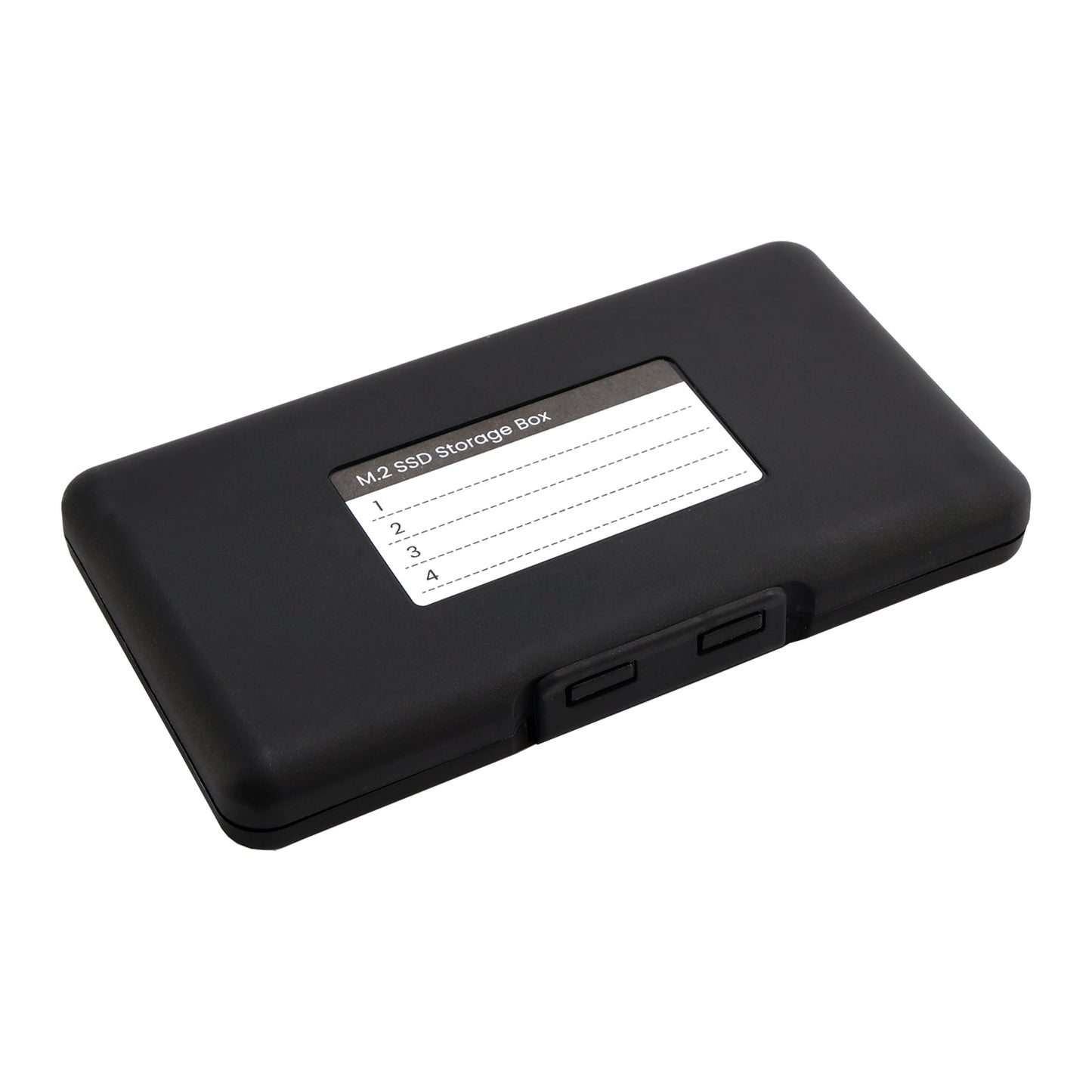 Scatola di protezione per disco rigido M2, scatola per unità a stato solido, antiurto, impermeabile, nera