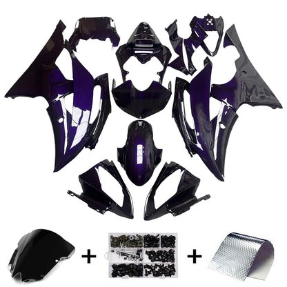Kit carenatura iniezione plastica ABS per Yamaha YZFR6 YZF-R6 2008-2016