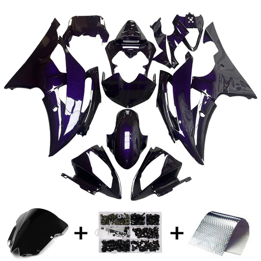 Kit carenatura iniezione plastica ABS per Yamaha YZFR6 YZF-R6 2008-2016