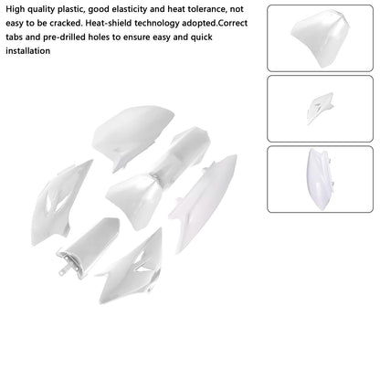 Kit plastiche per carrozzeria Yamaha TTR50 2006-2021, carenatura parafango anteriore e posteriore