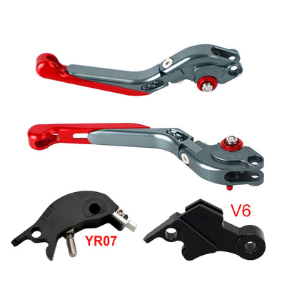 Leva freno frizione regolabile adatta per YAMAHA XSR900 XSR900GP MT-09 2024-2025