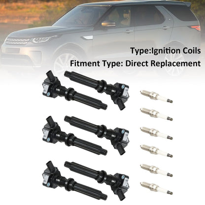 6 bobine di accensione e candele per Land Rover Range Rover Sport V6 3.0L GAS 2014-2018 UF730