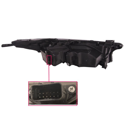 Faro anteriore sinistro a LED per MDX Sport Hybrid 2017-2020, codice 33150TZ5A51