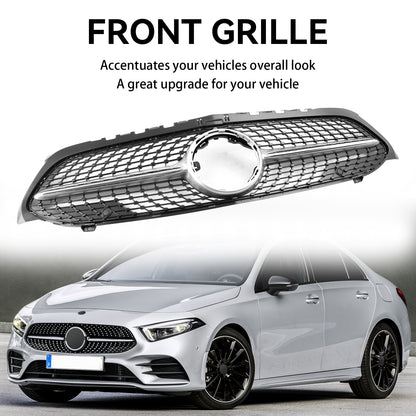 Per Mercedes Benz Classe A W177 2019-2023 Griglia per paraurti anteriore Diamond