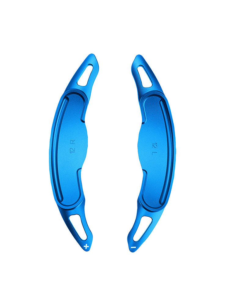 Leve del cambio al volante per Mini F54 F55 F56 F57 in alluminio blu