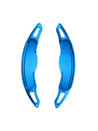 Leve del cambio al volante per Mini F54 F55 F56 F57 in alluminio blu