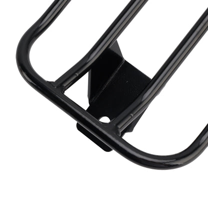 Portapacchi posteriore nero per sella singola, compatibile con Honda CMX 1100 Rebel / DCT 2021-2025
