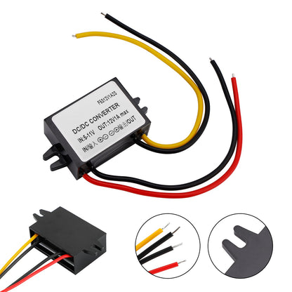 Convertitore di alimentazione per auto DC-DC 6V-12V 1A 12W Step Up, regolatore impermeabile