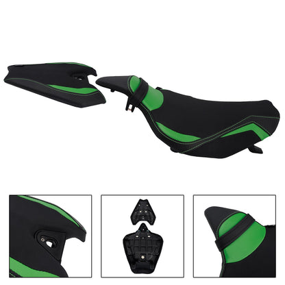 2014-2025 2024 Per Kawasaki Z1000 Parte anteriore inferiore con sedile posteriore conducente passeggero Verde1