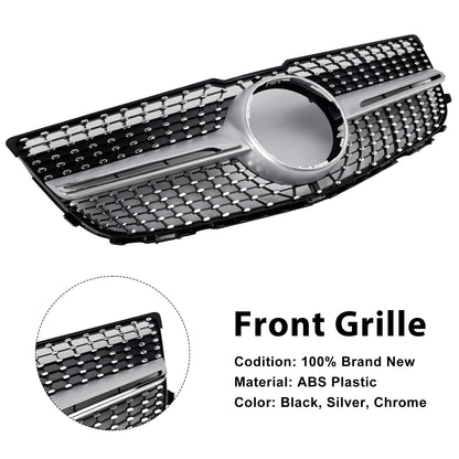 Per Mercedes Benz GLK Classe X204 2013-2015 Griglia per paraurti anteriore Diamond