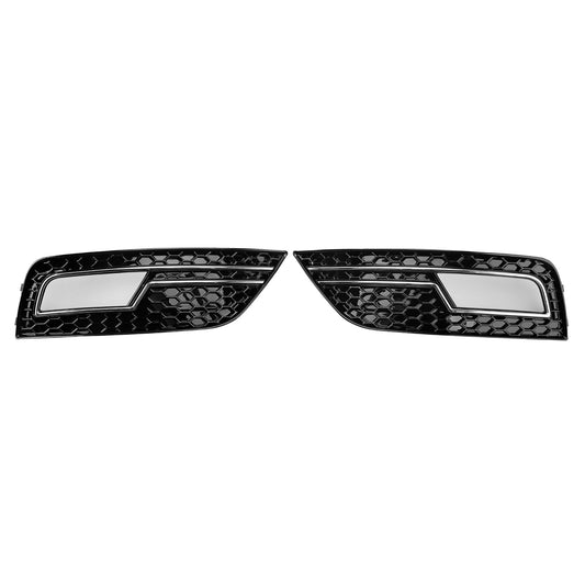 Griglia di copertura fendinebbia cromata Audi A4 B8.5 2013-2015, paraurti standard
