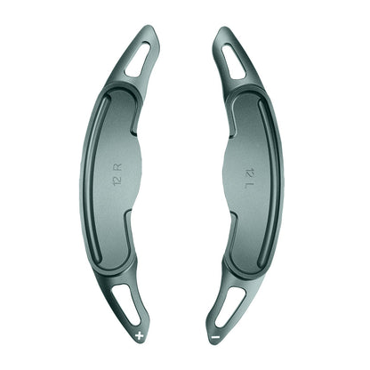 Leve del cambio al volante per Mini F54 F55 F56 F57 in alluminio grigio