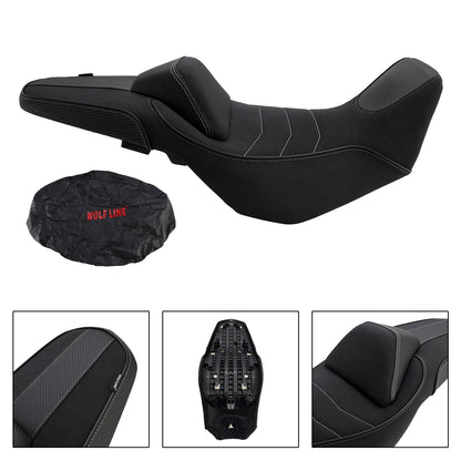 Sella passeggero completa per Honda Nx400 Nx500 2024-2025 con cuscino +15 mm