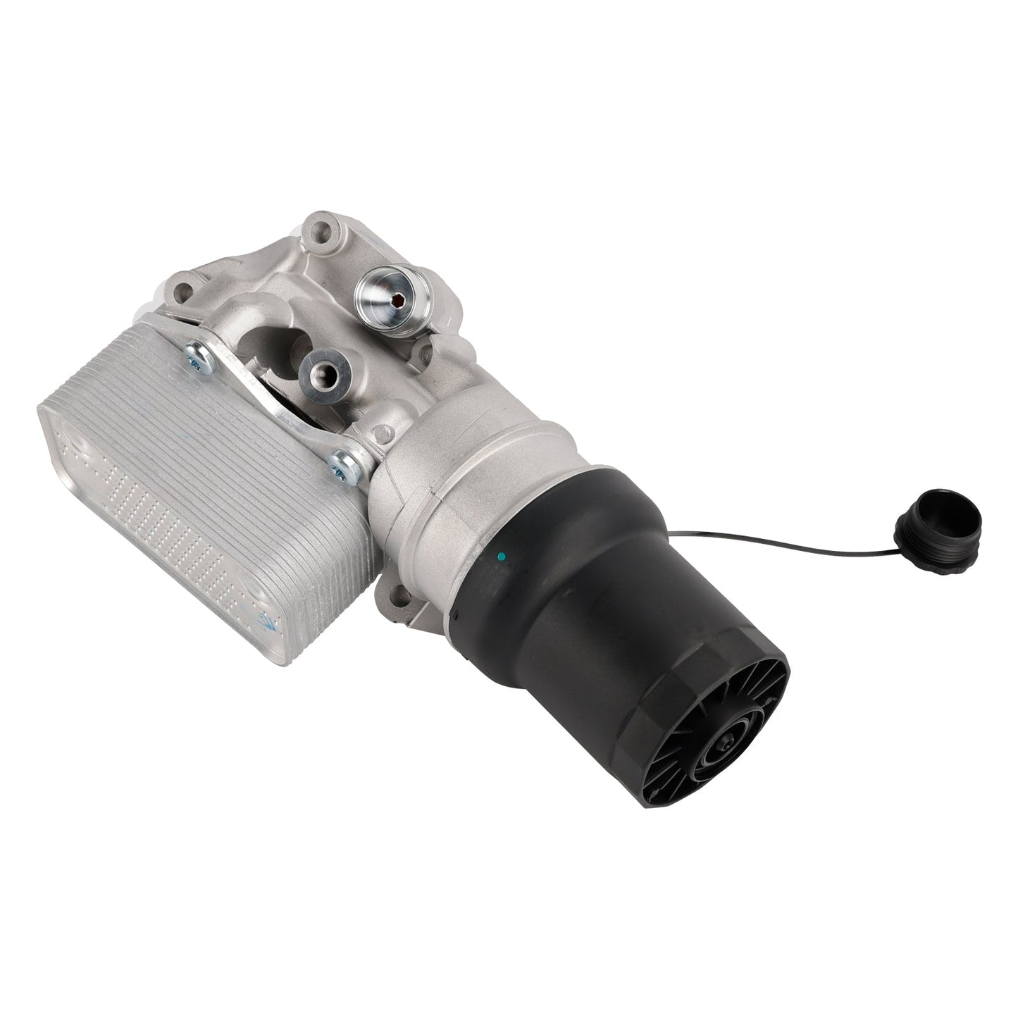 Alloggiamento filtro radiatore olio per Volkswagen Jetta 5L 5 cilindri 2005-2014 07K115397D 07K115397A