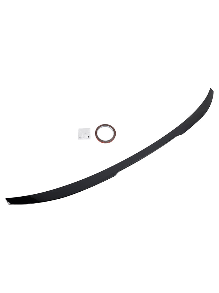 Spoiler posteriore nero lucido per BMW Serie 4 G22 G82 Coupé 2020+ stile M4