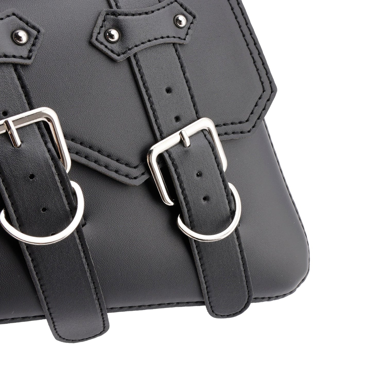 Borsa da sella laterale, borsa da sella, borsa portaoggetti nera 21L per moto
