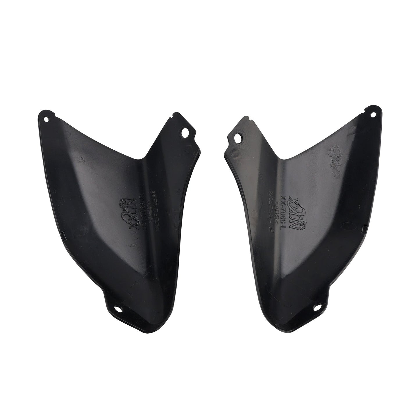 Coperture prese d'aria, pannello laterale serbatoio, carenatura per Kawasaki Z900 2025-2026, nero opaco