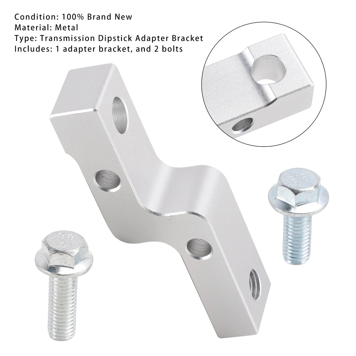 Staffa adattatore asta di livello trasmissione 551323 per TH400 TH350 4L60E 700R4 2004R