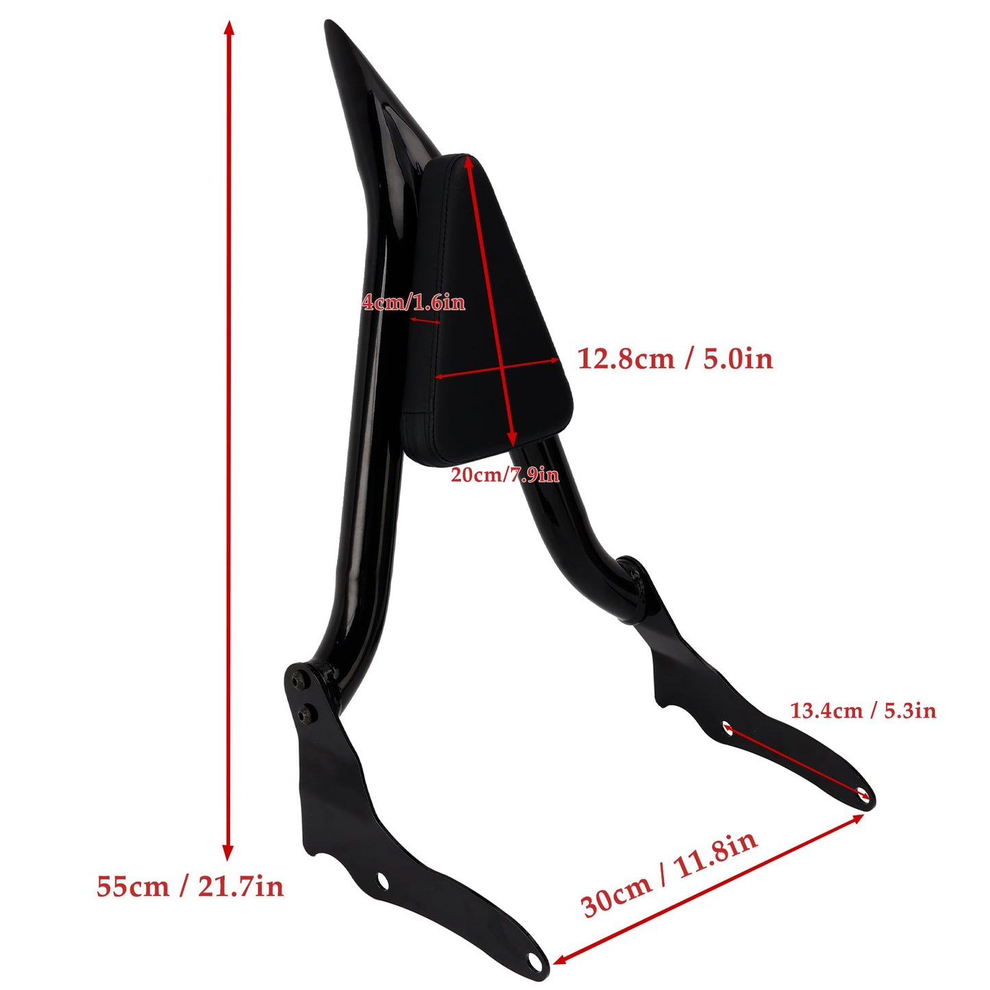 Schienale Sissy Bar passeggero Yamaha Bolt XV950 XVS950 R-Spec 2014-2024