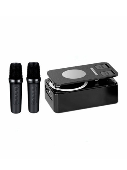 Supporto per telefono 4 in 1 Altoparlante Bluetooth Caricabatterie wireless Power Bank Desktop Live
