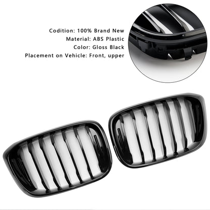 Griglia anteriore a rene nera lucida BMW X4 G02 X3 G01 G08 2018-2021 51138469959