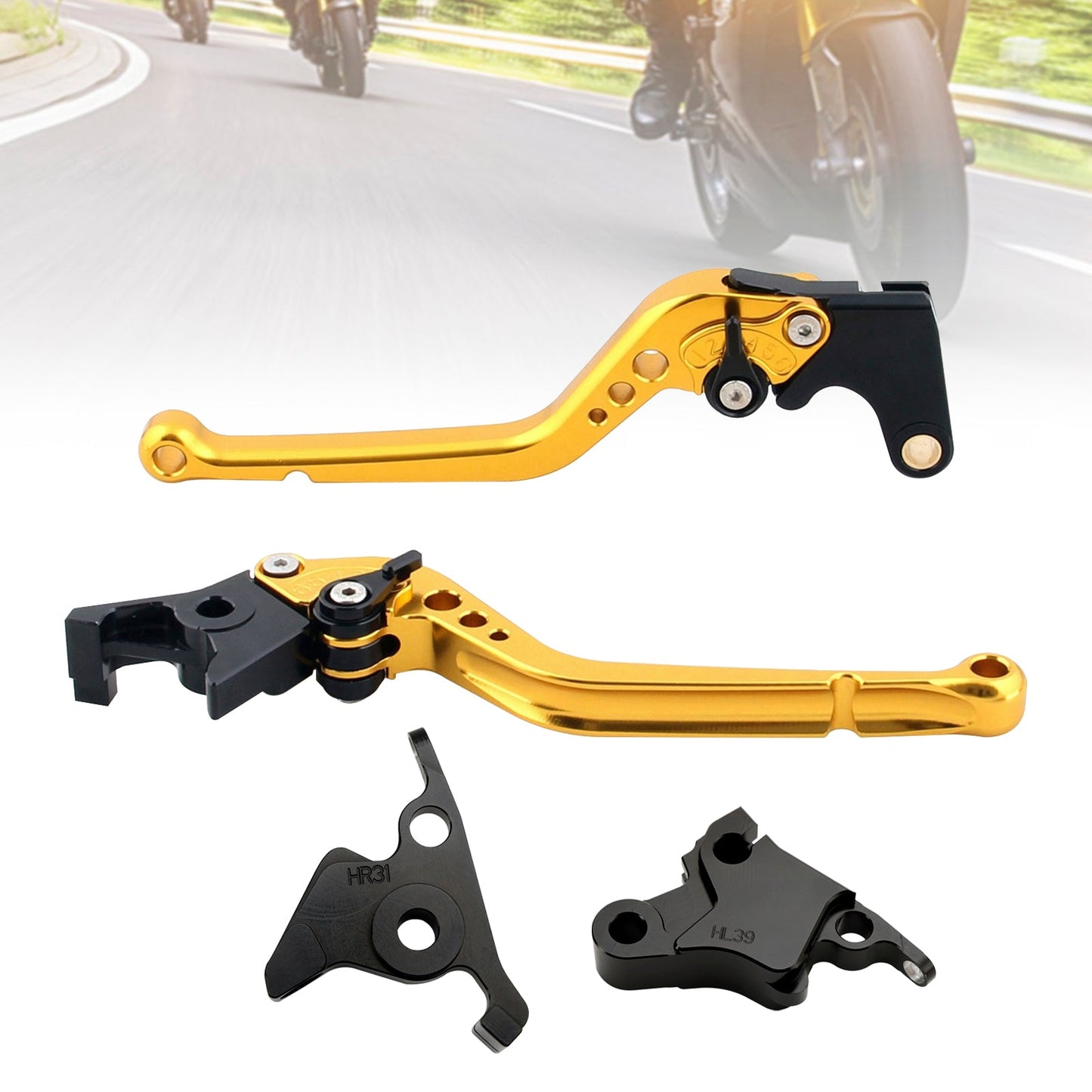 Leva frizione freno lunga adatta per CFMOTO 450SS 450SR 21-23 450NK 23-24