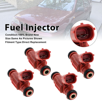 4 pezzi iniettore di carburante per Nissan Almera Primera 96-08 0280155940 16600-9F600