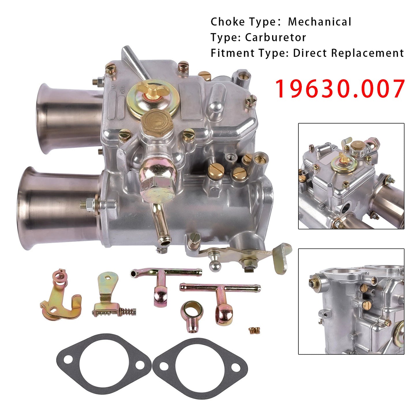 19630.007 Carburatore per motori Weber 48mm DCOE American V8 Datsun Toyota