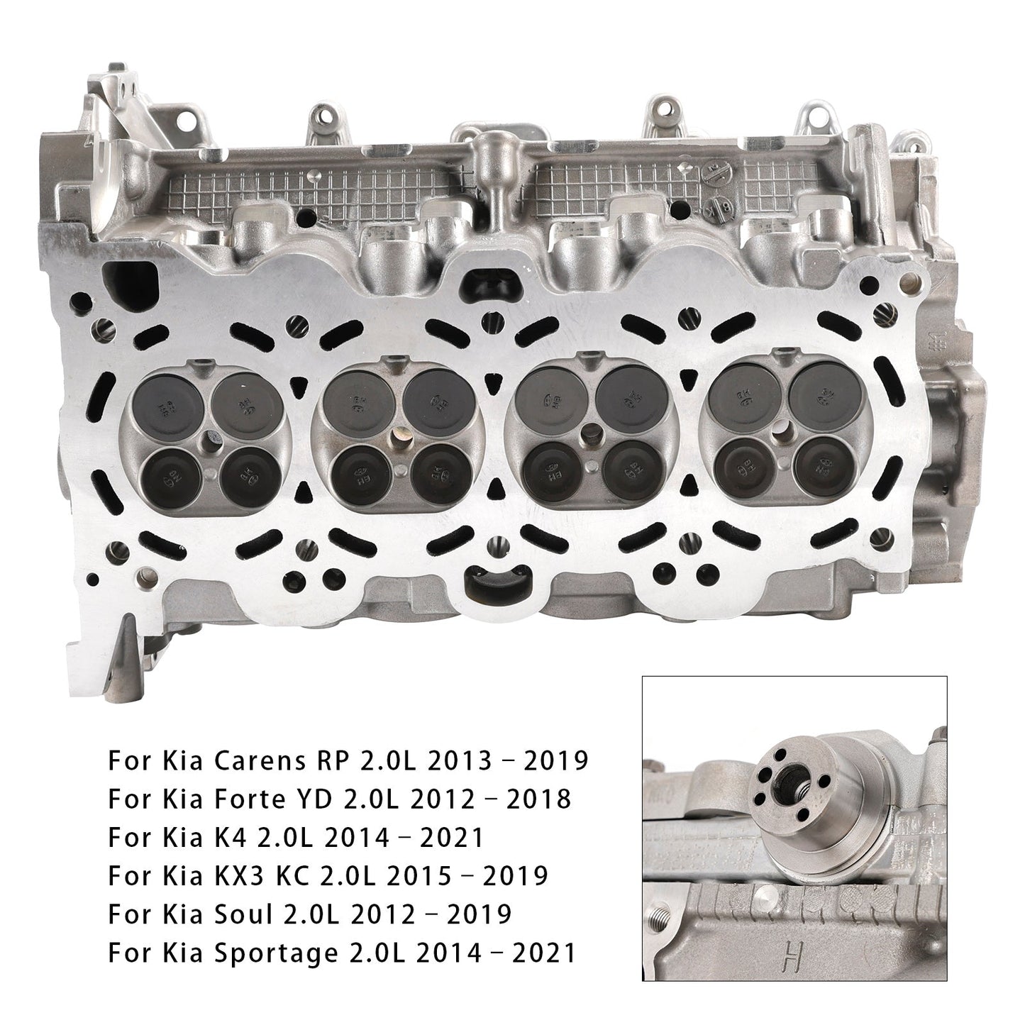 Gruppo testata motore GDI 2.0L 4 cilindri Hyundai Elantra UD 2013-2015 G4NC 22320-2E000