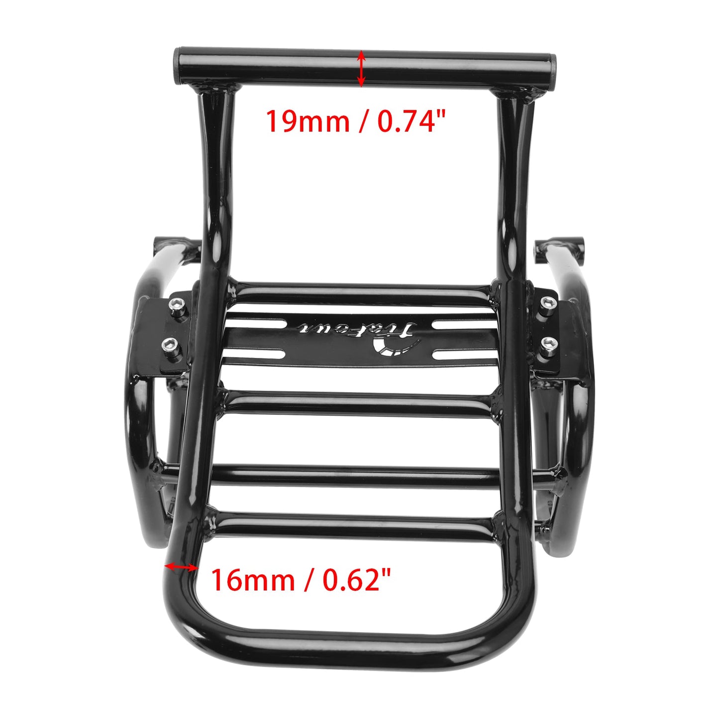 Portapacchi anteriore Portapacchi Protezione faro adatta per Honda CT125 Trail 125 Hunter Cub 2020-2024