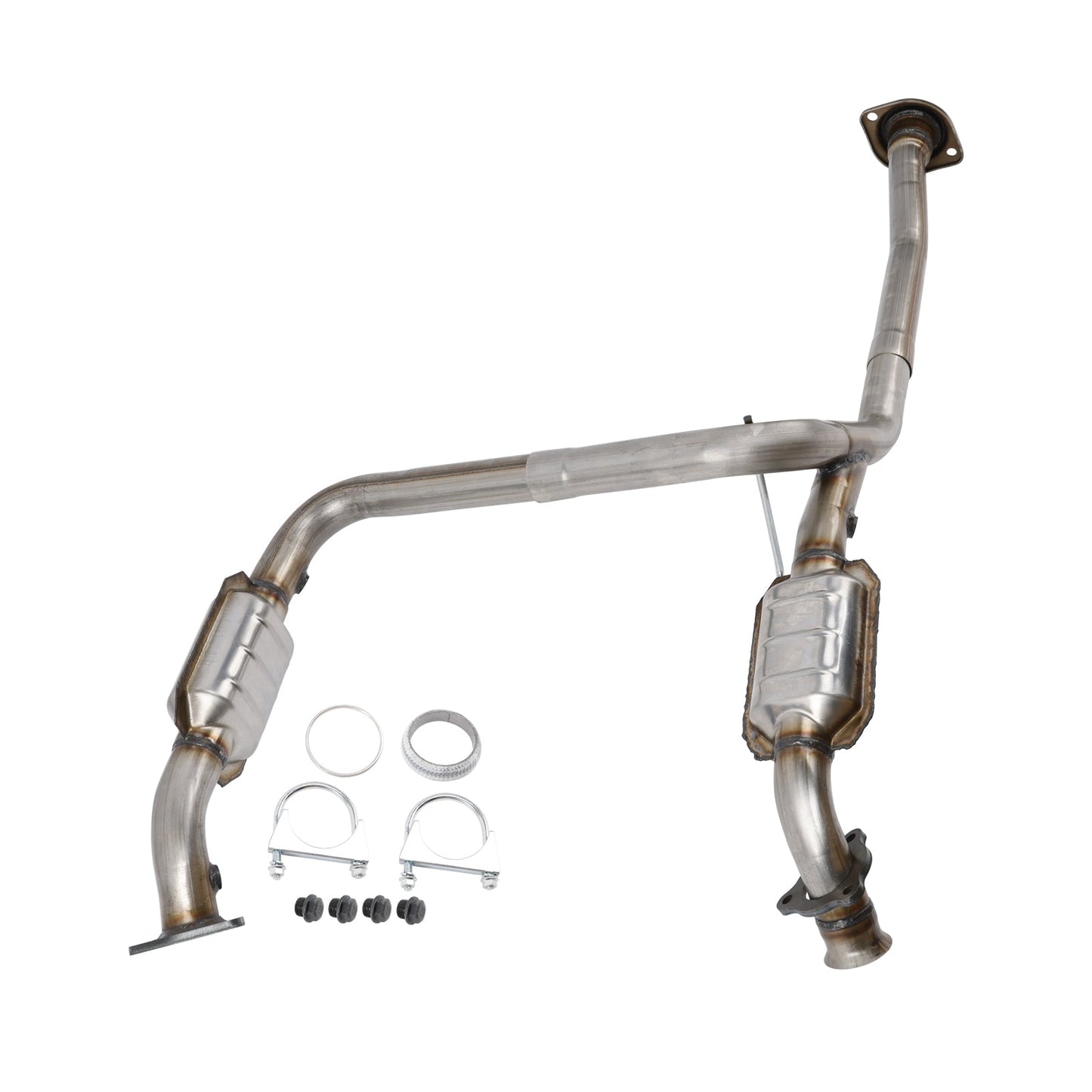 Tubo a Y con convertitori catalitici per Chevy Silverado 2500 HD V8 6.0L 2011-2017