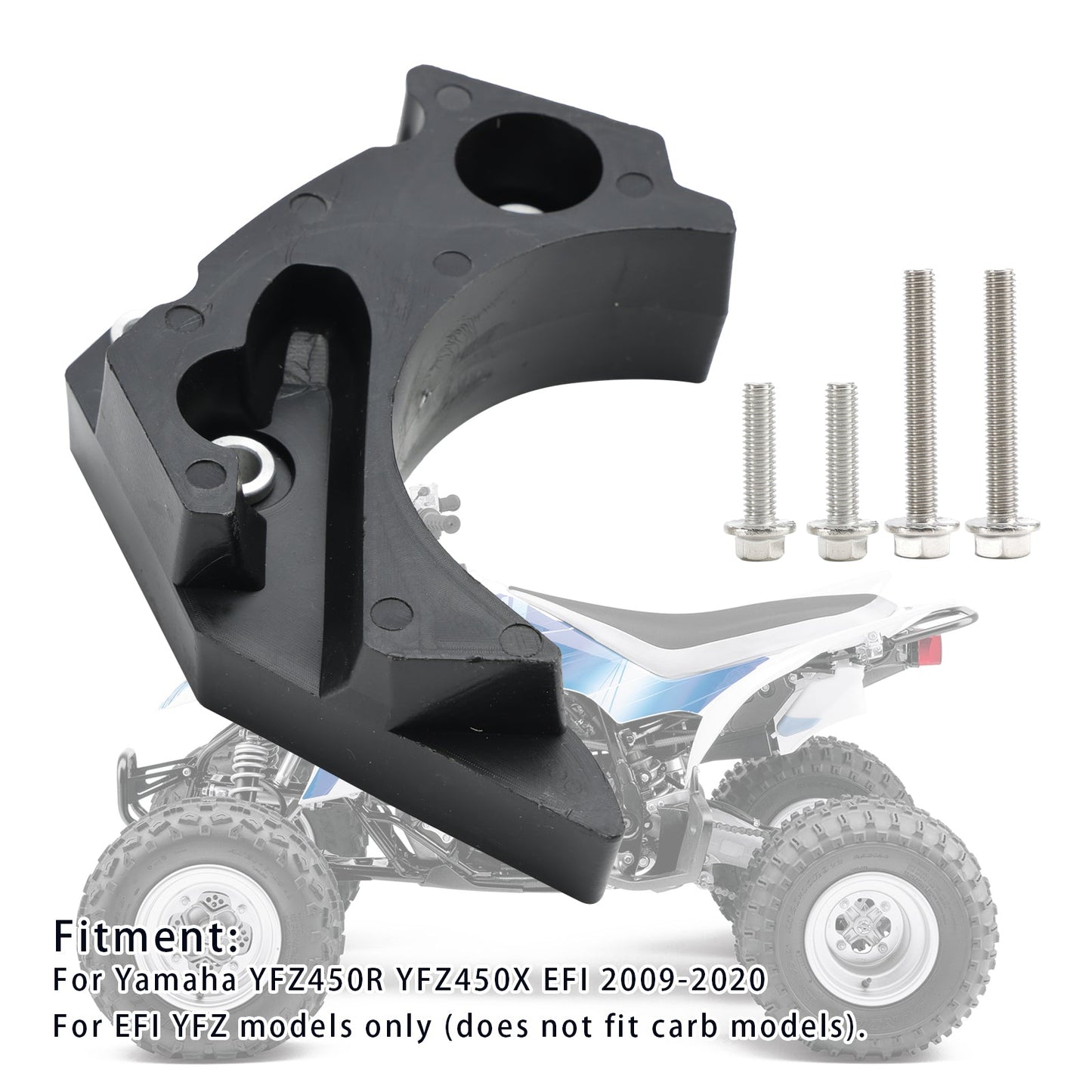 Solo protezione catena Case Saver per Yamaha YFZ450R YFZ450X 2009-2020