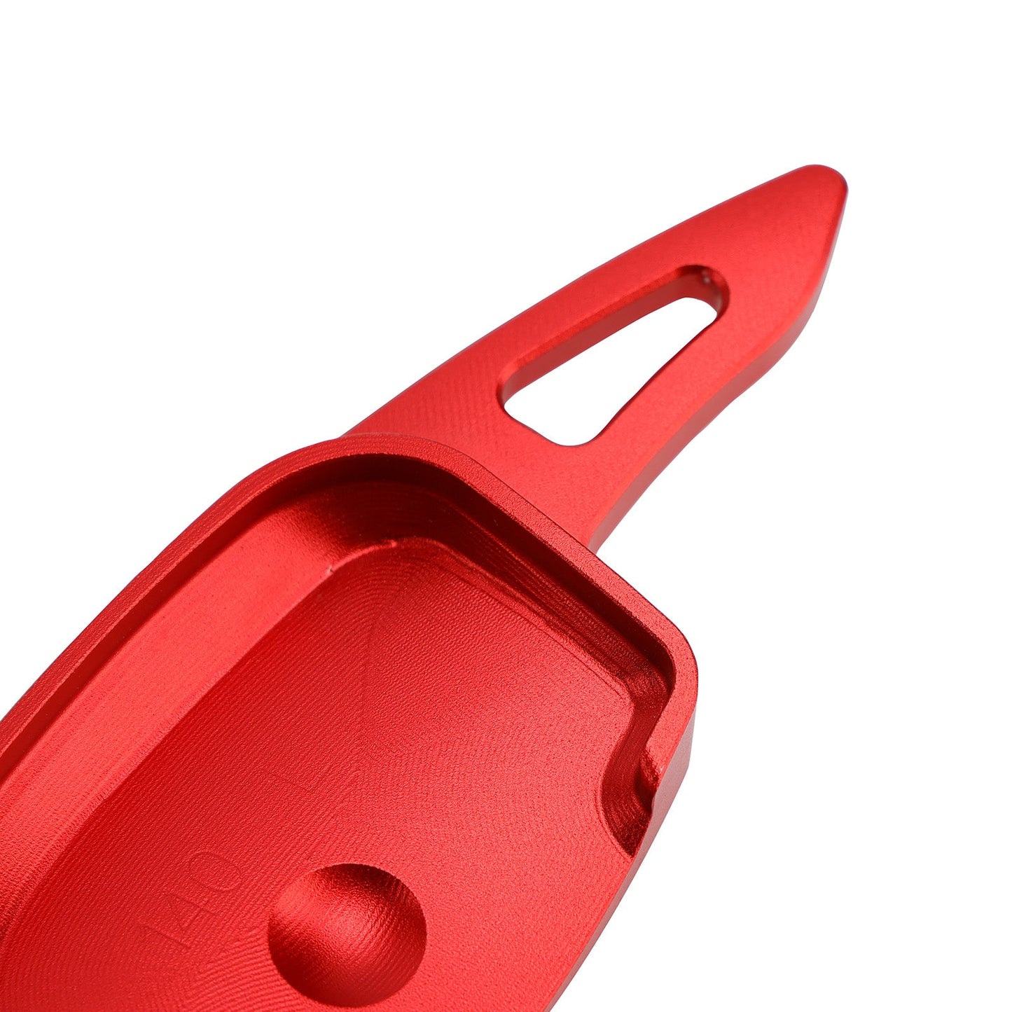 Palette del cambio al volante per Hyundai Ioniq 5 2021-23 in alluminio rosso