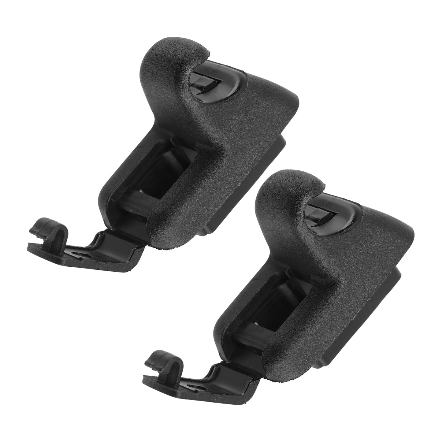 2 clip nere per aletta parasole 1RF14DX9AB compatibili con Chrysler 300 e Dodge Charger 2011-2020