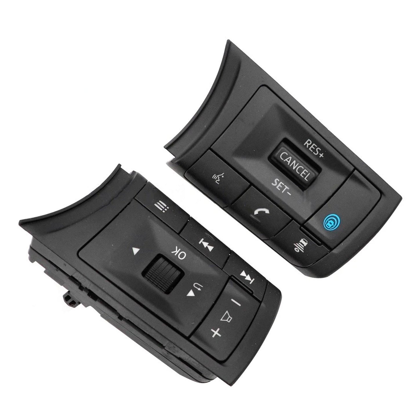Interruttore del volume audio al volante e del cruise control per Nissan Pathfinder (Platinum, S, SL, SV) 3.5L V6 a benzina, modello 25550-6RF6B, per il 2022.