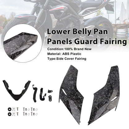 Pannelli inferiori di protezione della carenatura per Street Triple 765 R/RS 2020-2022